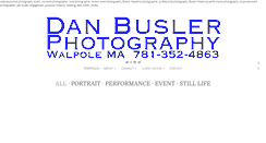 Desktop Screenshot of danbuslerphotography.com